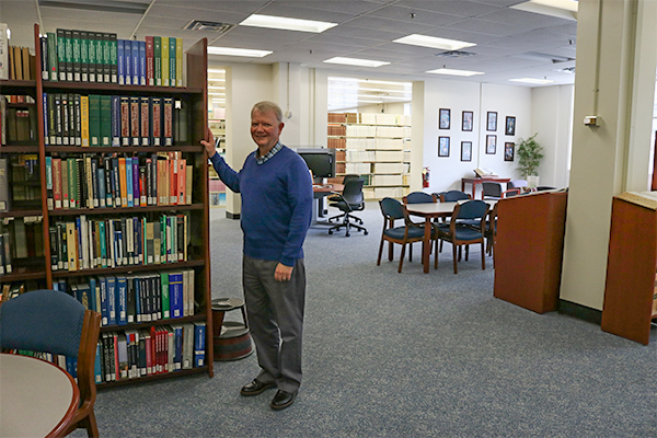 Mark Dickey, ORNL reference librarian