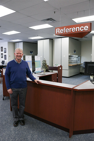 Mark Dickey ORNL reference librarian